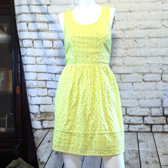 AEO Eyelet Cut Out dress - Picture 2 of 10